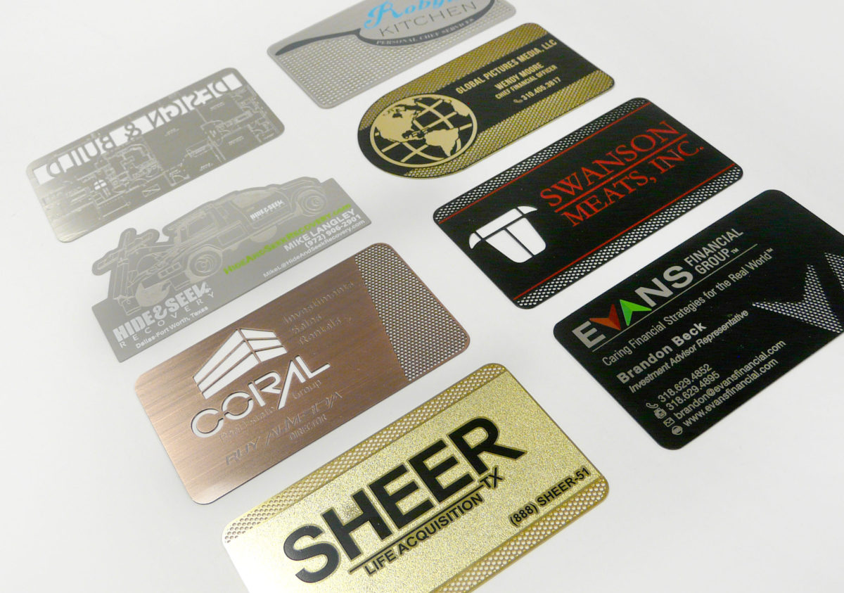 Metal Business Cards??? • Global Printing Solutions in Austin